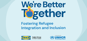 Create an event for IKEA and UNHCR
